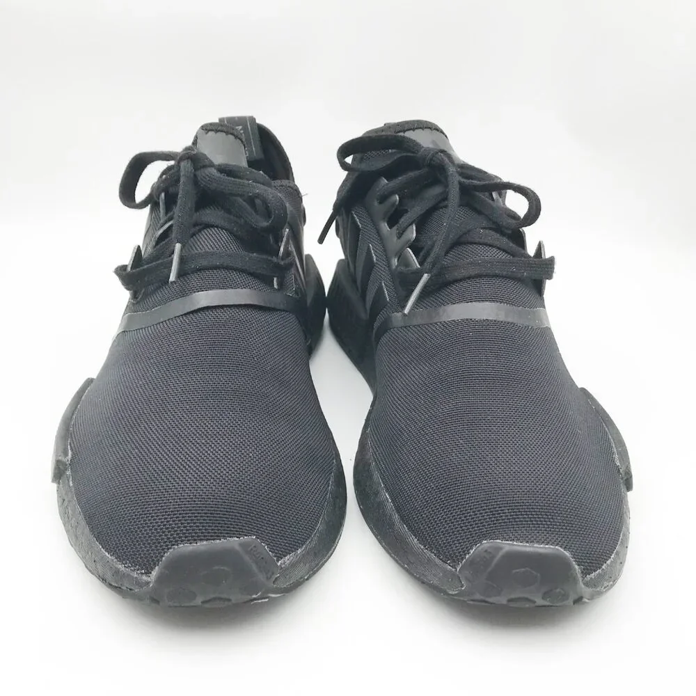 adidas NMD R1 Boost black running shoes men's 13 - Picture 2 of 10